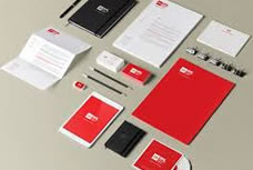 Perlengkapan Identitas Perusahaan Desain Paper